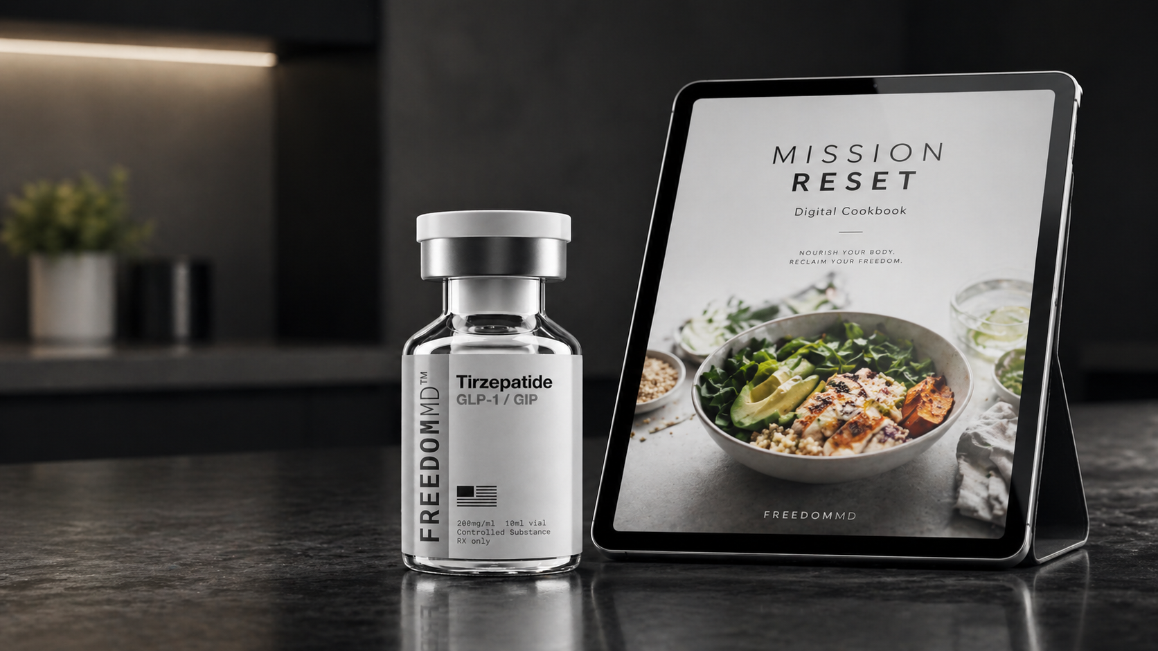 Compounded Tirzepatide and the Mission Reset cookbook