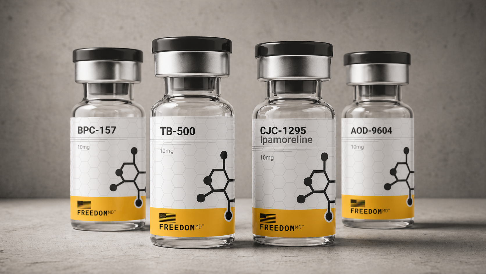 FreedomMD peptide vials